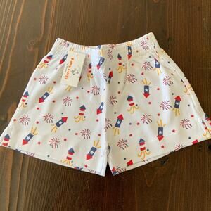 Luigi Kids Cotton Jersey Pocket Shorts fireworks NWT Baby boys size 18 mo‎